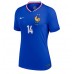 Frankreich Adrien Rabiot #14 Heimtrikot Frauen EM 2024 Kurzarm